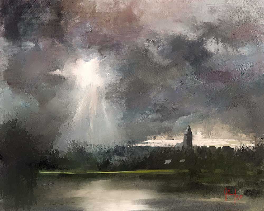 Wolkendrama von Georg Ireland