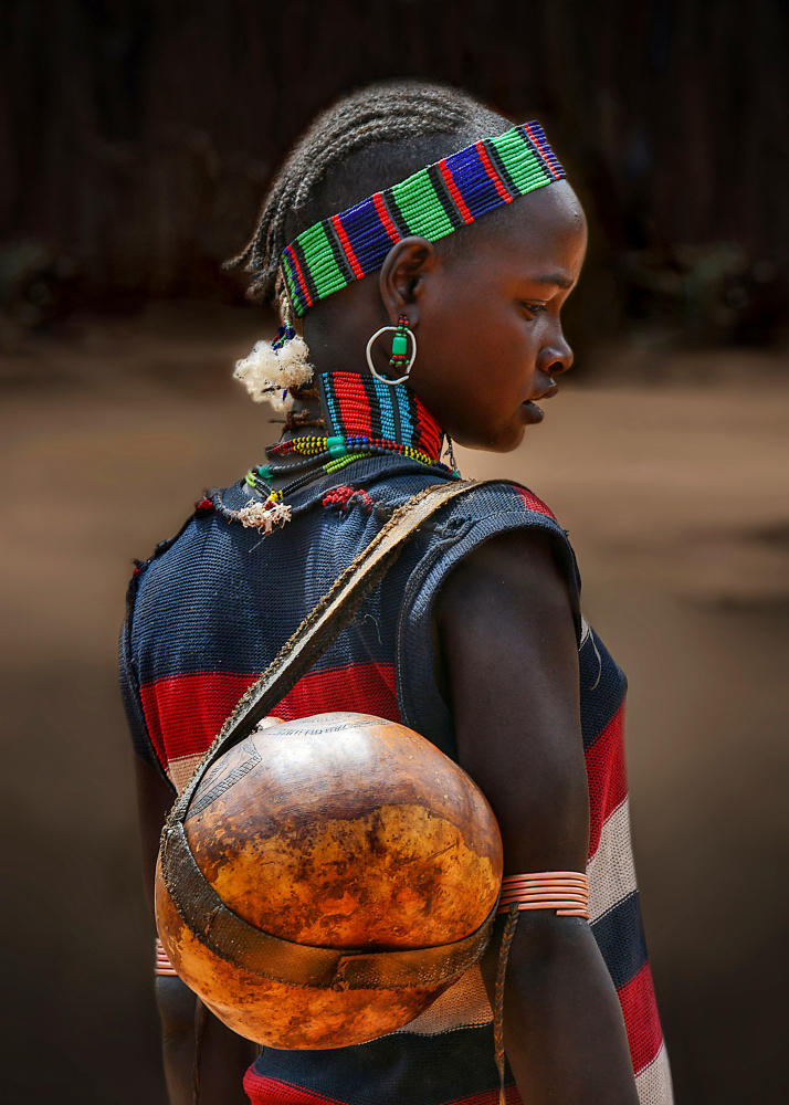 At Turmi market von Irene Perovich