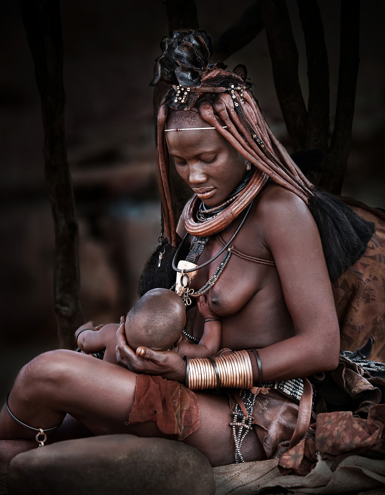 Loving look of a mother von Irene Perovich