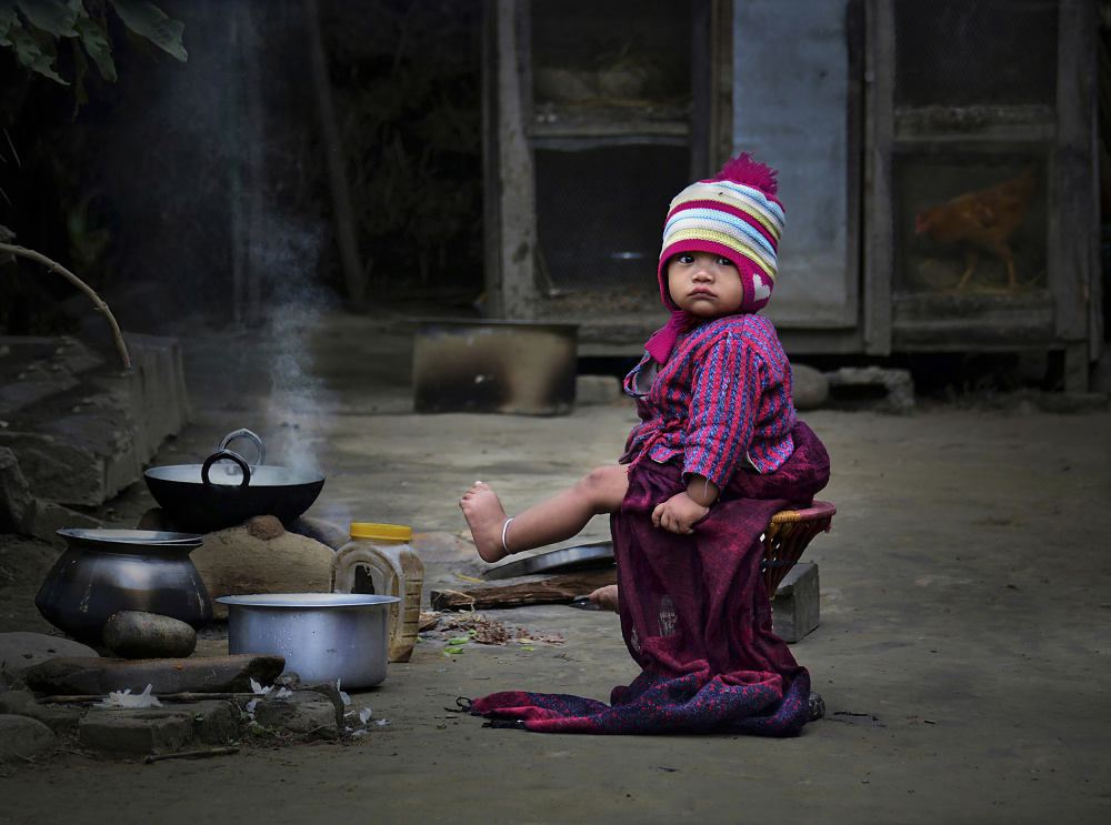 Waiting for lunch von Irene Perovich