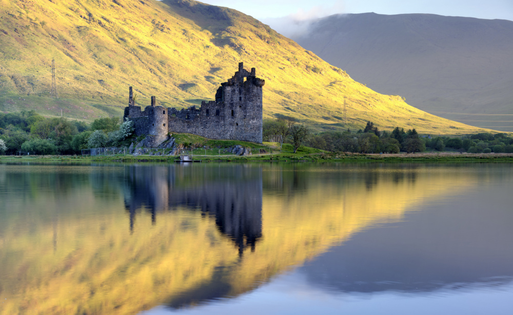 A golden castle von Iris Resch