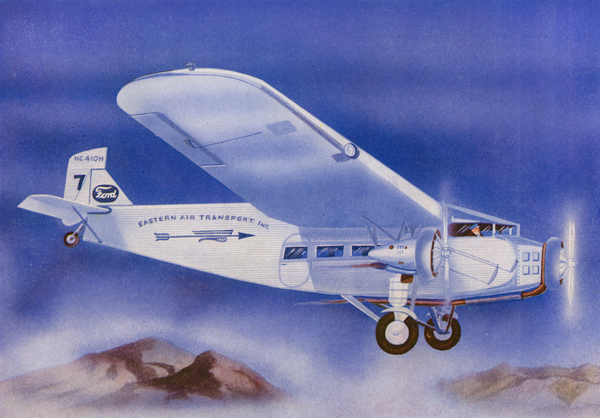 Ford Tri-Motor von Irvin L. Holcombe