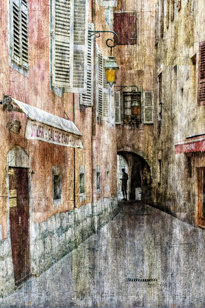 Old narrow street von Isabelle DUPONT