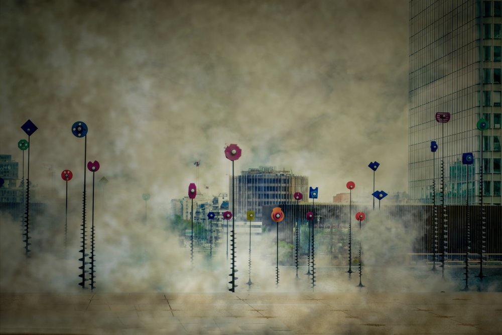 Modern buildings von Isabelle DUPONT