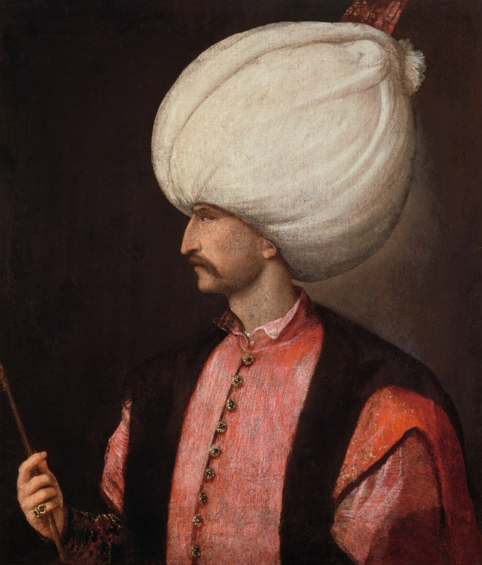 Suleiman II Sultan of Turkey (1641-91) von Scuola pittorica italiana