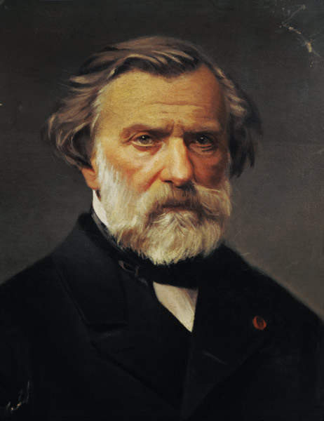 Ambroise Thomas (1811-96) previously thought to be Guiseppe Verdi von Scuola pittorica italiana