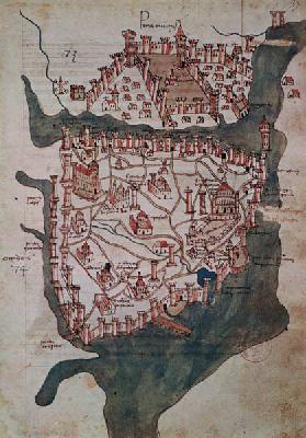 Plan of Constantinople