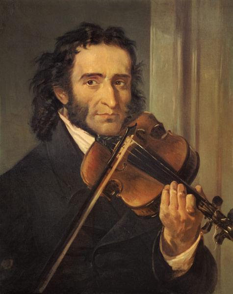 Portrait of Niccolo Paganini (1782-1840)