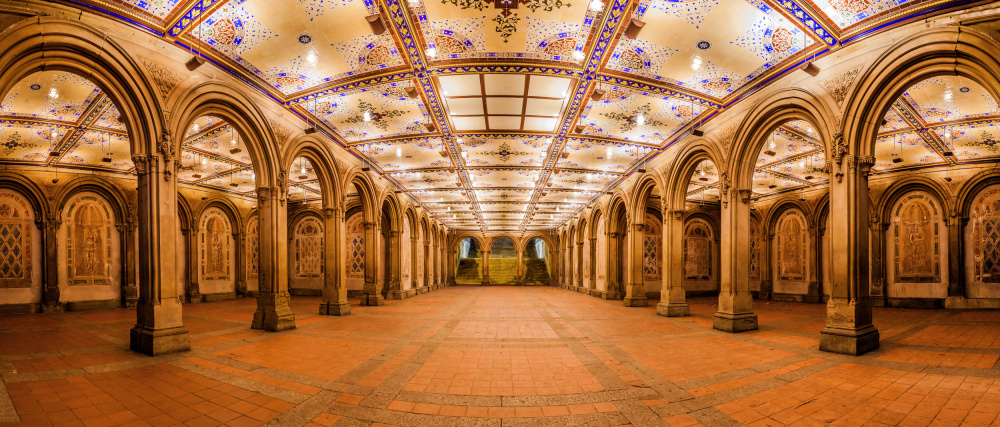 Bethesda terrace  lights von Ivan Kokoulin