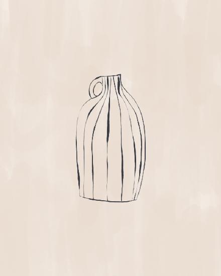 Striped Vase