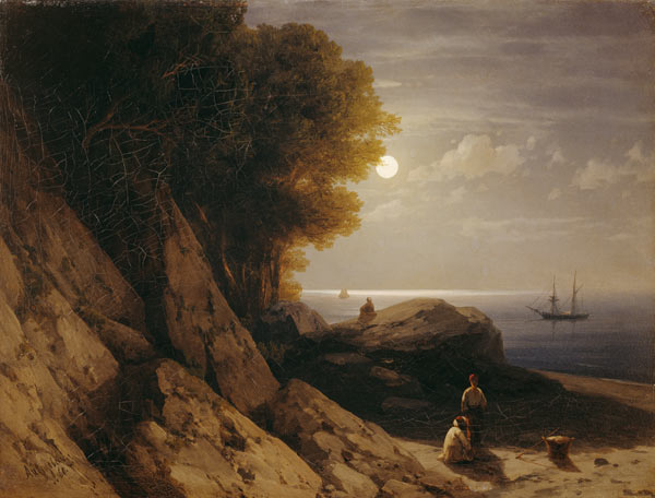 Mondnacht von Iwan Konstantinowitsch Aiwasowski