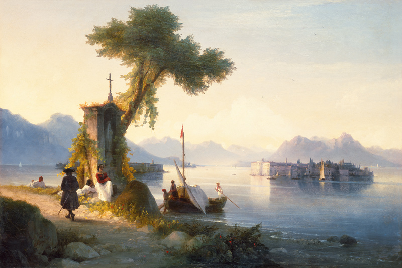 Isola Bella von Iwan Konstantinowitsch Aiwasowski