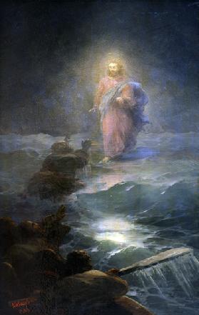 Christus wandelt auf dem Wasser