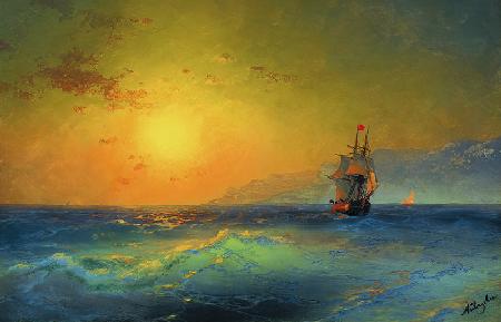 Vor der Küste der Krim