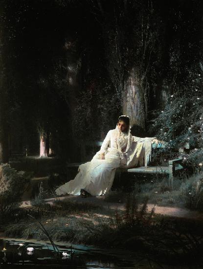 Mondhelle Nacht 1880