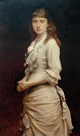 Porträt Sofja Kramskaja, Tochter des Malers