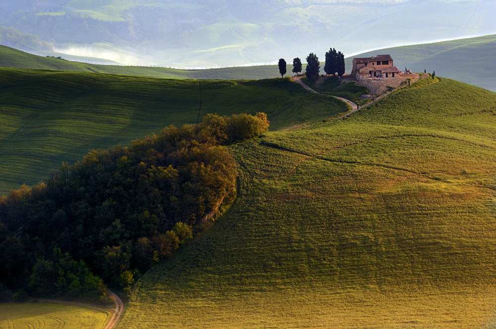 Evening hills von Izidor Gasperlin