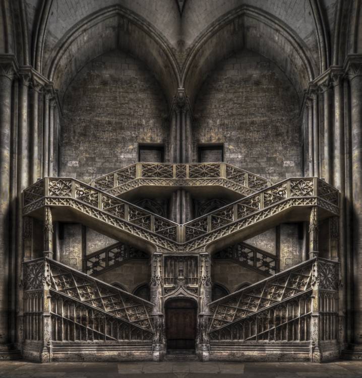 Tribute to Escher von Jacek Stefan