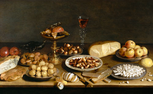 Banquet still life von Jacob Foppens van Es