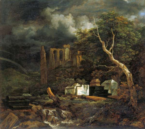 Der Judenfriedhof von Jacob Isaacksz van Ruisdael