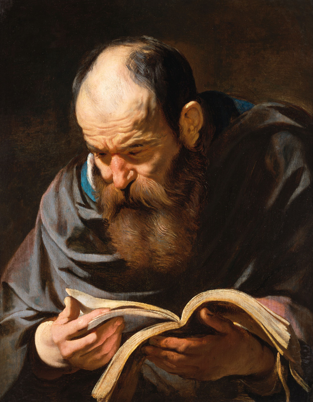 Der heilige Simon. von Jacob Jordaens