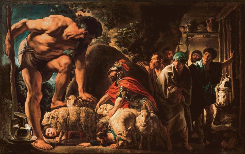 Odysseus in der Höhle des Polyphem von Jacob Jordaens