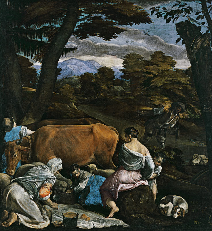 Das Gleichnis vom vierfachen Ackerfeld von Jacopo Bassano