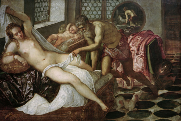 Tintoretto, Mars und Venus von Jacopo Robusti Tintoretto