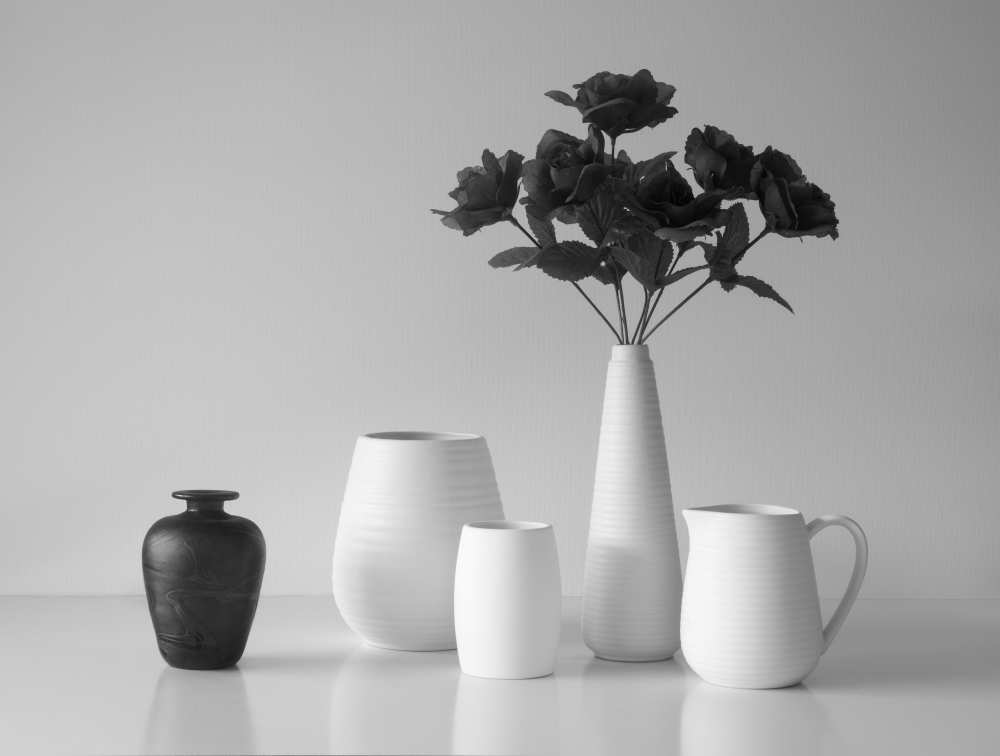Still Life in Black and White von Jacqueline Hammer