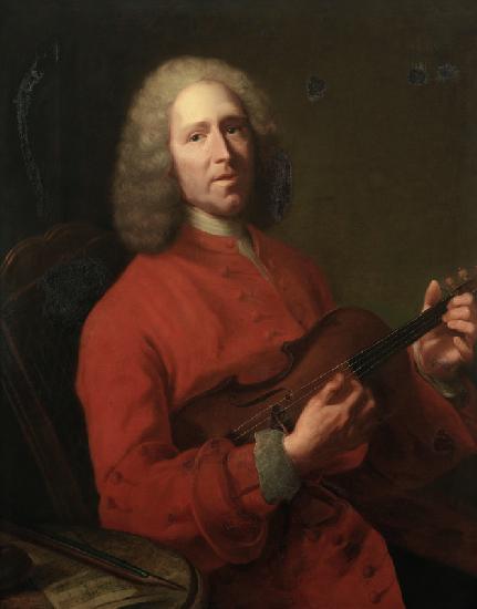Porträt von Komponist Jean-Philippe Rameau (1683-1764)