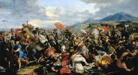 Die Schlacht von Gaugamela am 1. Oktober 331 v. Chr.