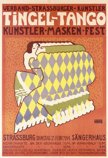 Tingel-Tango (litho in colours)