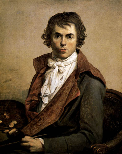 Selbstbildnis von Jacques Louis David