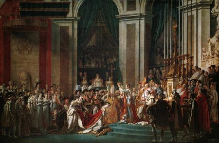 Napoleon krönt Kaiserin Joséphine