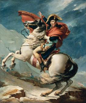 Napoleon überquert die Alpen am 20. Mai 1800