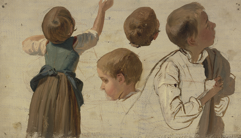 Kinderstudien von Jakob Becker