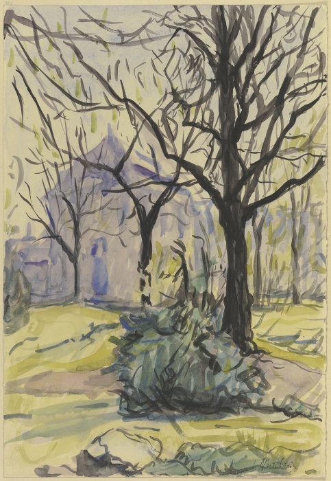 Garten am Liebieghaus von Jakob Nussbaum