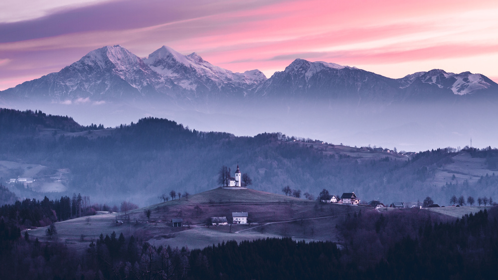 Church in the morning von Jakob Remar