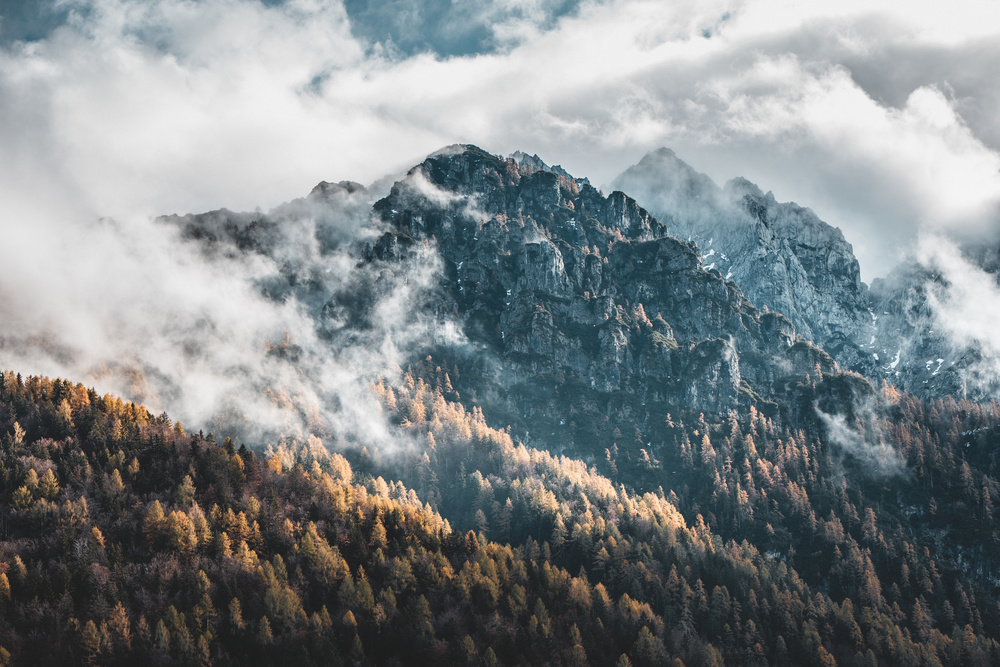 Fog in the mountains von Jakob Remar