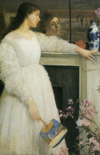 Symphonie in Weiß Nr. 2, Mädchen in Weiß von James Abbott McNeill Whistler