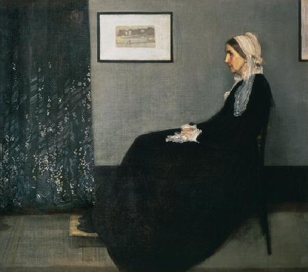 Arrangement in Black and Grey No. I - The Artist's Mother