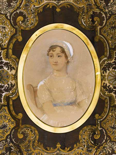 Porträt von Jane Austen (1775-1817)