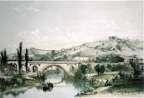 St. James' Brücke und Bahnhof, Bath