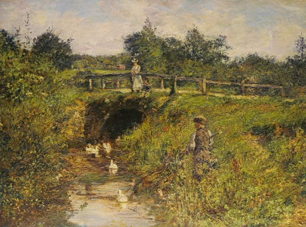 Disturbing the Fishers von James Charles