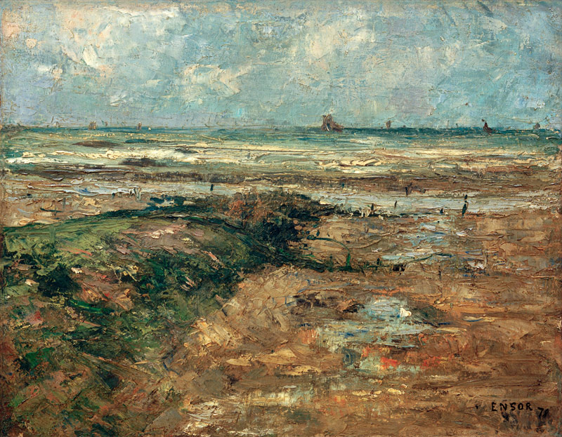 Der Wellenbrecher von James Ensor