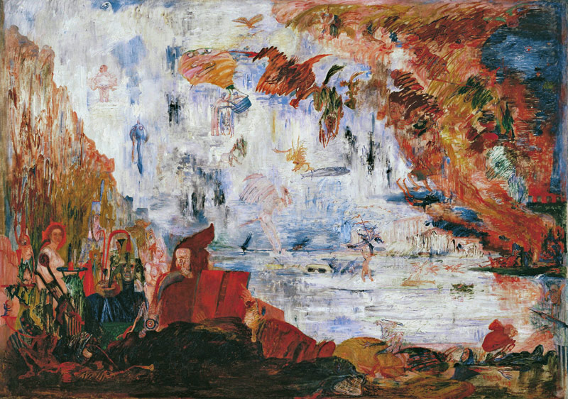 Die Versuchung des heiligen Antonius von James Ensor