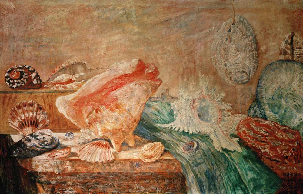 Muscheln und Schalentiere von James Ensor