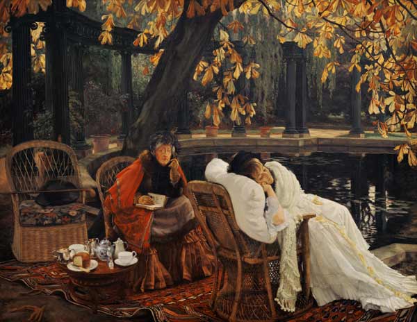 A Convalescent von James Jacques Tissot