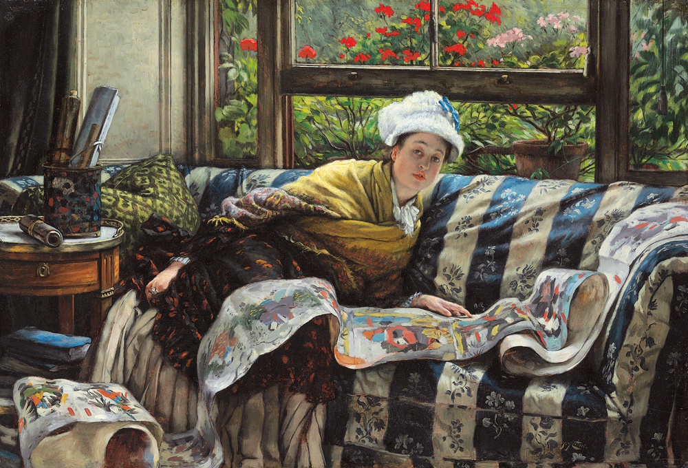 Die japanische Bildrolle von James Jacques Tissot