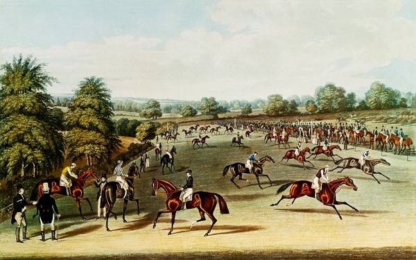 Epsom: preparing to start von James Pollard